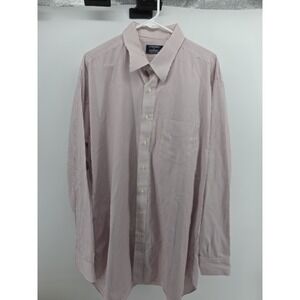Gitman Bros Vintage Shirt Mens Large Button Down Oxford Tech Preppy Striped USA